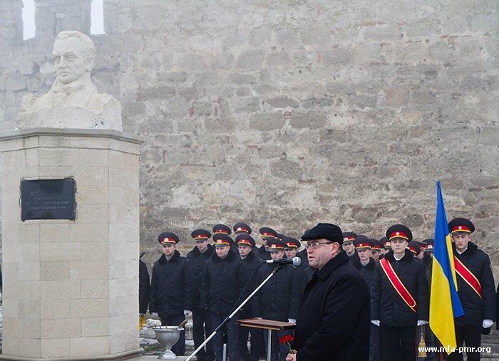 Solemn Ceremony of Unveiling Bust to the Ukrainian Writer and Playwright, Officer of the Russian Army Ivan Petrovich Kotlyarevsky Solemn Ceremony of Unveiling Bust to the Ukrainian Writer and Playwright, Officer of the Russian Army Ivan Petrovich Kotlyarevsky