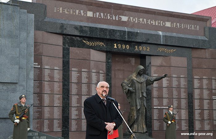 Tiraspol Honours Memory of Warriors-Internationalists Tiraspol Honours Memory of Warriors-Internationalists
