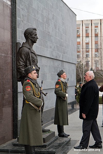 Tiraspol Honours Memory of Warriors-Internationalists Tiraspol Honours Memory of Warriors-Internationalists