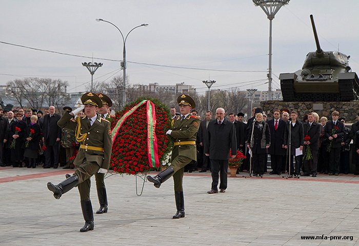 Commemorative Events Dedicated to the 67th Anniversary of Tiraspol’s Liberation from German-Romanian Invaders Take Place in the PMR’s Capital Commemorative Events Dedicated to the 67th Anniversary of Tiraspol’s Liberation from German-Romanian Invaders Take Place in the PMR’s Capital