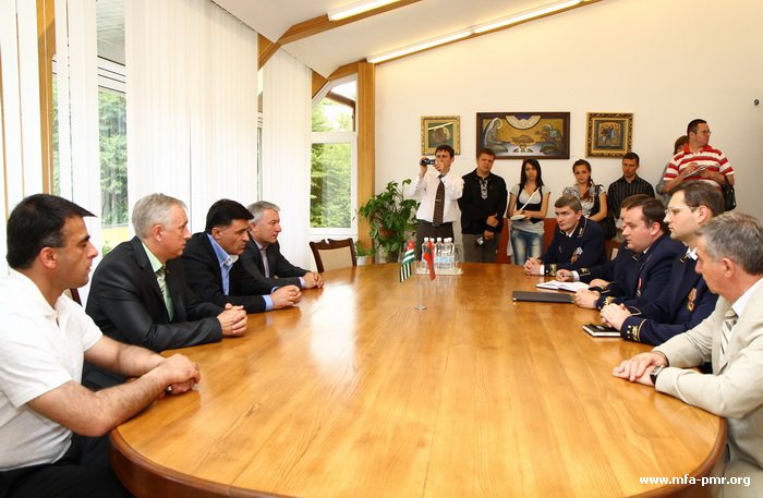 The Head of Pridnestrovien MFA met the delegation from Ministry of Internal Affairs of Abkhazia The Head of Pridnestrovien MFA met the delegation from Ministry of Internal Affairs of Abkhazia