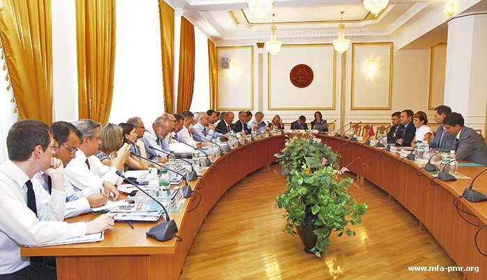 Vladimir Yastrebchak Met with the Delegation of the Heads of Permanent Missions to the OSCE Vladimir Yastrebchak Met with the Delegation of the Heads of Permanent Missions to the OSCE