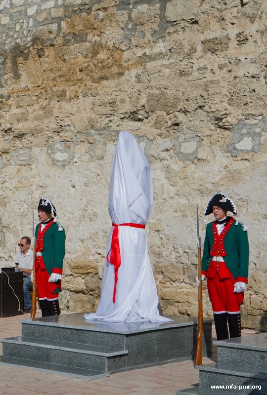 Unveiling of the Monument to Outstanding Commander Alexander Suvorov Takes Place in Bendery Fortress Unveiling of the Monument to Outstanding Commander Alexander Suvorov Takes Place in Bendery Fortress