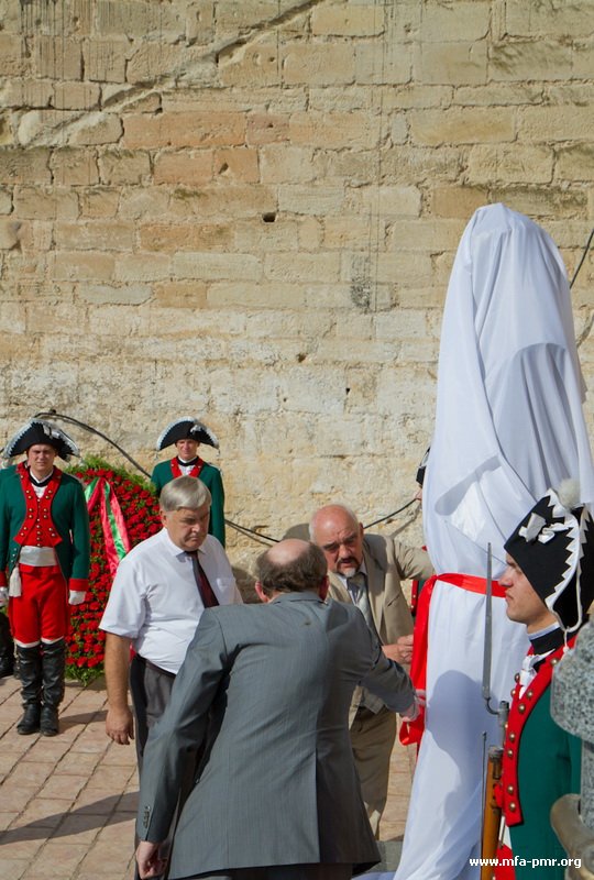 Unveiling of the Monument to Outstanding Commander Alexander Suvorov Takes Place in Bendery Fortress Unveiling of the Monument to Outstanding Commander Alexander Suvorov Takes Place in Bendery Fortress