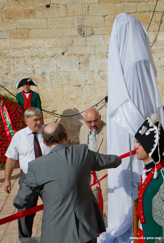 Unveiling of the Monument to Outstanding Commander Alexander Suvorov Takes Place in Bendery Fortress Unveiling of the Monument to Outstanding Commander Alexander Suvorov Takes Place in Bendery Fortress