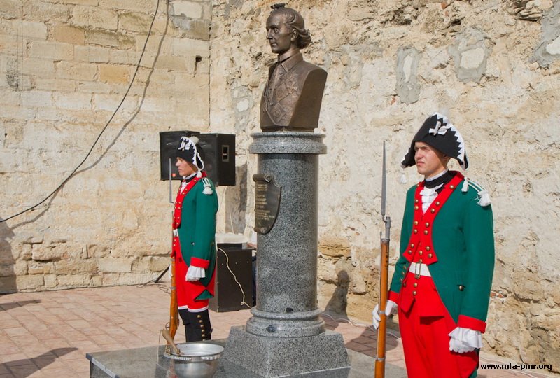 Unveiling of the Monument to Outstanding Commander Alexander Suvorov Takes Place in Bendery Fortress Unveiling of the Monument to Outstanding Commander Alexander Suvorov Takes Place in Bendery Fortress