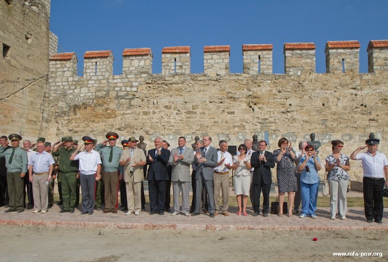 Unveiling of the Monument to Outstanding Commander Alexander Suvorov Takes Place in Bendery Fortress Unveiling of the Monument to Outstanding Commander Alexander Suvorov Takes Place in Bendery Fortress