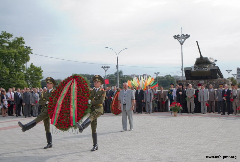 Tiraspol Hosts Solemn Events Dedicated to the 21st Anniversary since Creation of the Pridnestrovien Moldavian Republic Tiraspol Hosts Solemn Events Dedicated to the 21st Anniversary since Creation of the Pridnestrovien Moldavian Republic