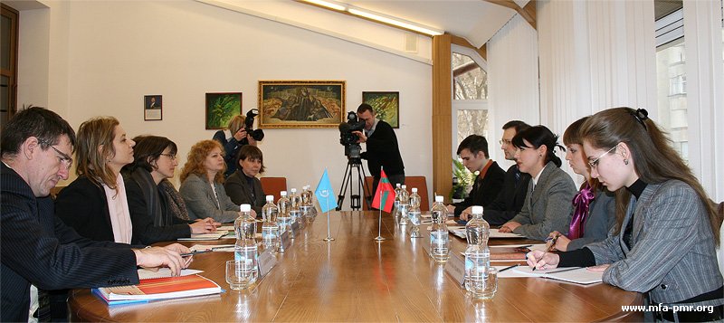 Delegation of the UNICEF Moldova Office Visits Pridnestrovie Delegation of the UNICEF Moldova Office Visits Pridnestrovie