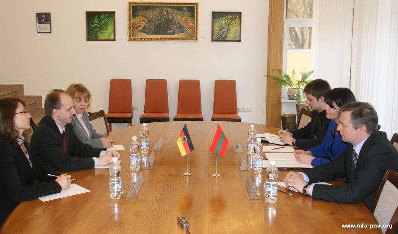 On the Meeting of the Head of the PMR’s MFA with Foreign Policy Advisor to the German Bundestag On the Meeting of the Head of the PMR’s MFA with Foreign Policy Advisor to the German Bundestag