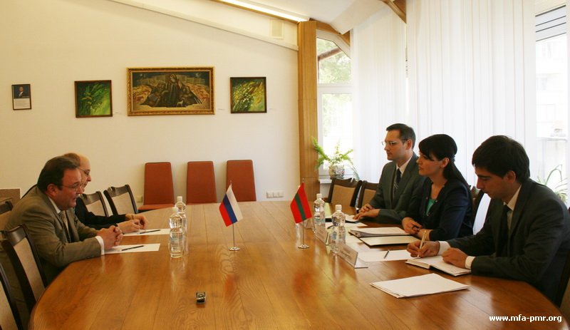 Ambassador-at-Large of the Russian Foreign Ministry Sergey Gubarev Visits Pridnestrovian MFA Ambassador-at-Large of the Russian Foreign Ministry Sergey Gubarev Visits Pridnestrovian MFA