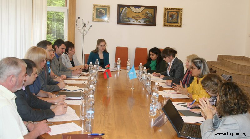 On the Meeting at the Pridnestrovian MFA with the Delegation of the United Nations Working Group On the Meeting at the Pridnestrovian MFA with the Delegation of the United Nations Working Group