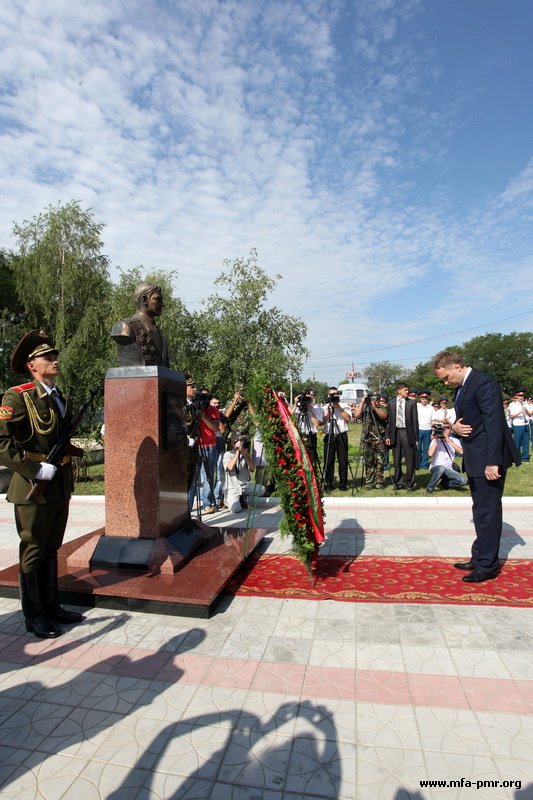 Ceremonial Inauguration of the Monument to the Legendary Russian General Alexander Lebed Ceremonial Inauguration of the Monument to the Legendary Russian General Alexander Lebed