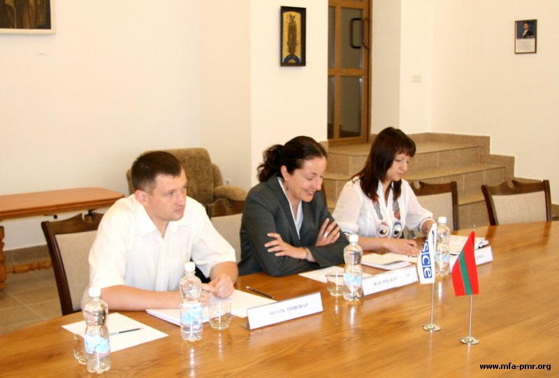 On the Meeting of Deputy Minister of Foreign Affairs of the PMR with the Delegation of the OSCE Mission to Moldova On the Meeting of Deputy Minister of Foreign Affairs of the PMR with the Delegation of the OSCE Mission to Moldova
