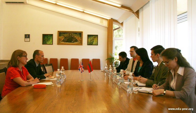 Leadership of the PMR’s MFA met with Professor of the Birmingham University Stefan Wolff Leadership of the PMR’s MFA met with Professor of the Birmingham University Stefan Wolff