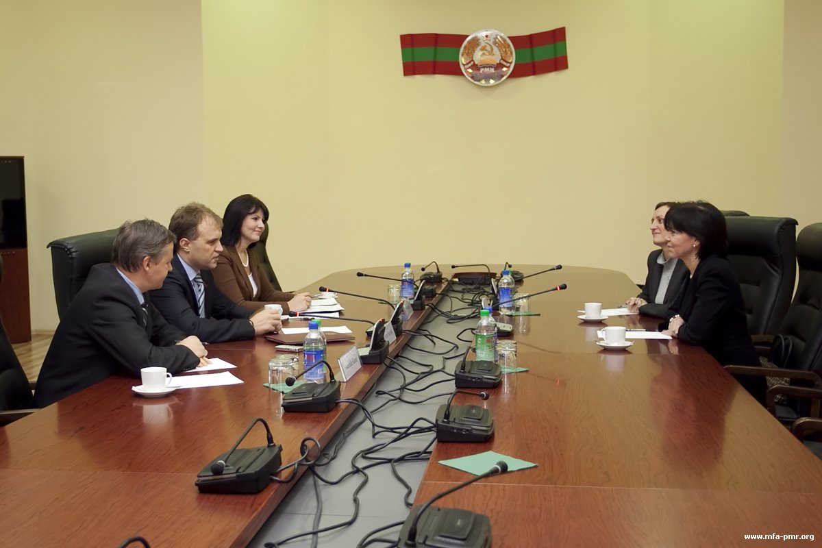 The President of the PMR Evgeny Shevchuk Received UN Resident Coordinator The President of the PMR Evgeny Shevchuk Received UN Resident Coordinator