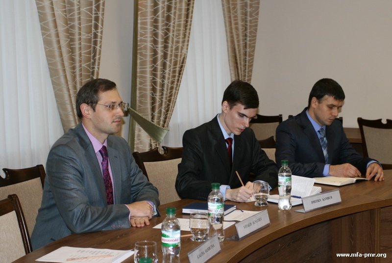 UNDP Delegation Visited the Ministry of Foreign Affairs of the PMR UNDP Delegation Visited the Ministry of Foreign Affairs of the PMR