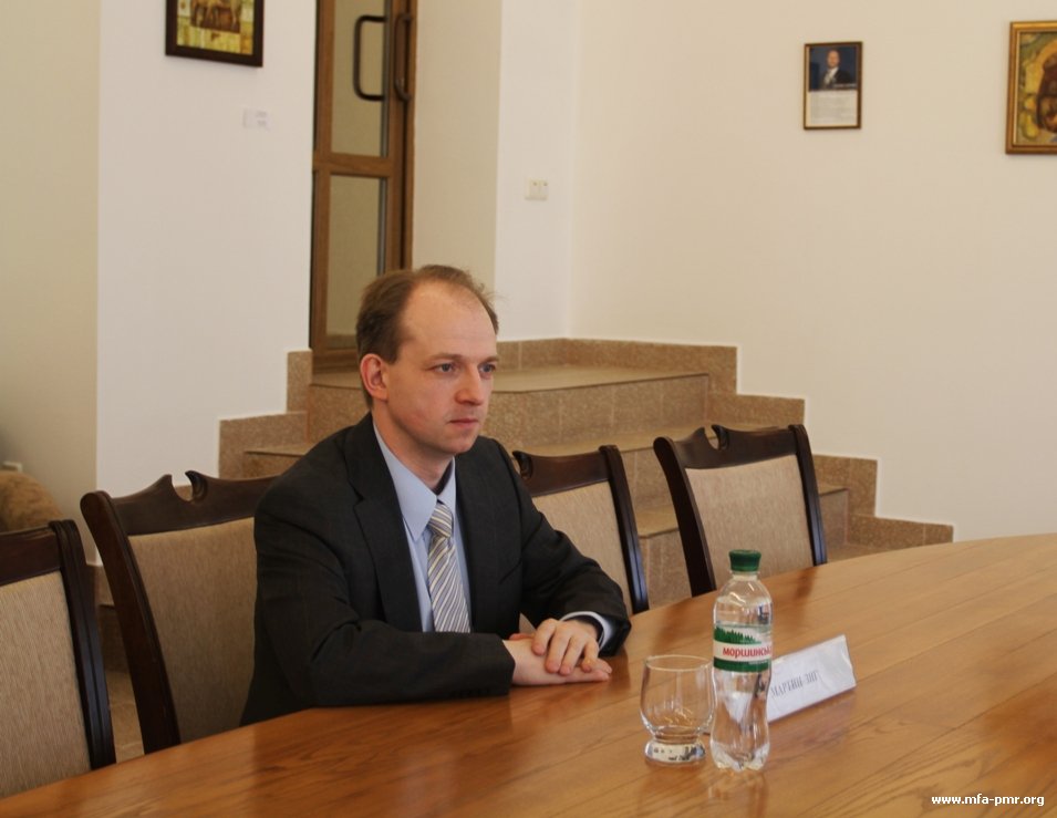 On the Meeting of the Pridnestrovian Foreign Minister with the Representative of the Bundestag On the Meeting of the Pridnestrovian Foreign Minister with the Representative of the Bundestag
