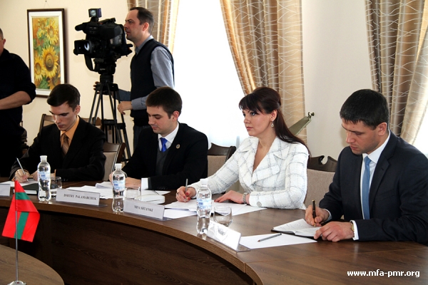 On the Meeting of the Head of the Pridnestrovian Foreign Ministry with the Delegation of the European Union On the Meeting of the Head of the Pridnestrovian Foreign Ministry with the Delegation of the European Union
