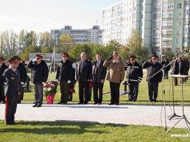 Solemn Opening Ceremony of the Memorial Signs  in Commemoration of the Hungarian War Prisoners and Civilians who Became Victims of the World War II
