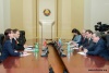 Президент ПМР Евгений Шевчук принял делегацию Российской Федерации во главе со Специальным представителем Президента Российской Федерации по связям с государствами-участниками СНГ Константином Косачевым